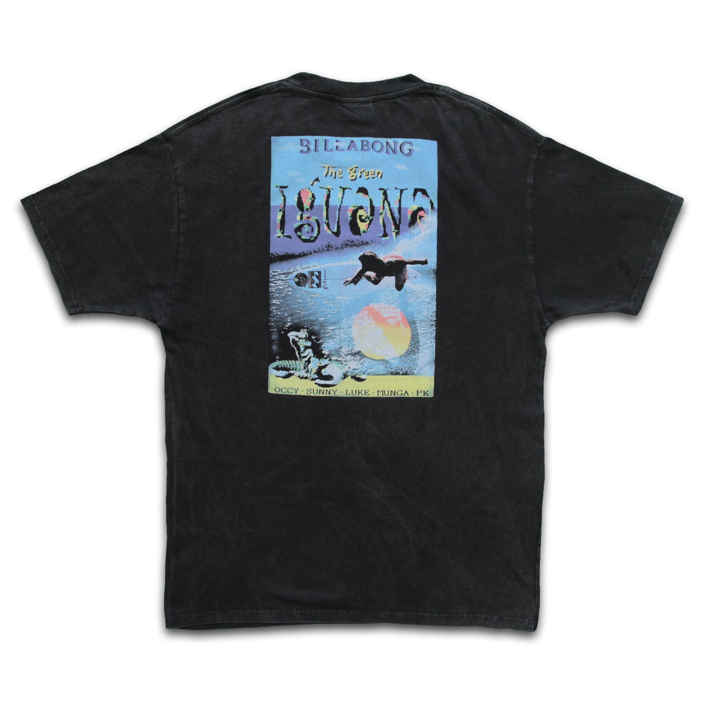 Billabong The Green Iguana (1992) Movie Promo Vintage T-Shirt