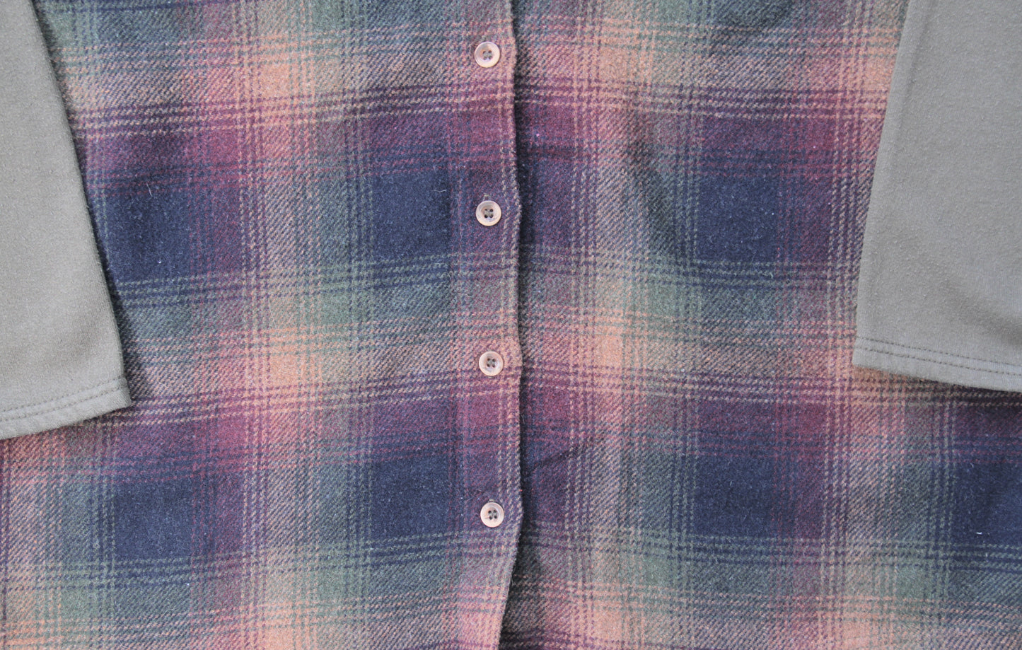 Parafine Vintage Flannel Hooded Shirt