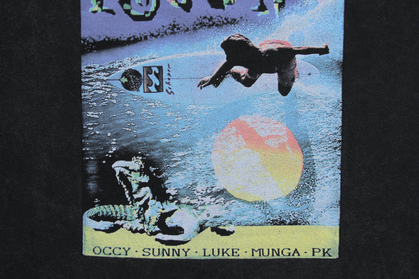 Billabong The Green Iguana (1992) Movie Promo Vintage T-Shirt