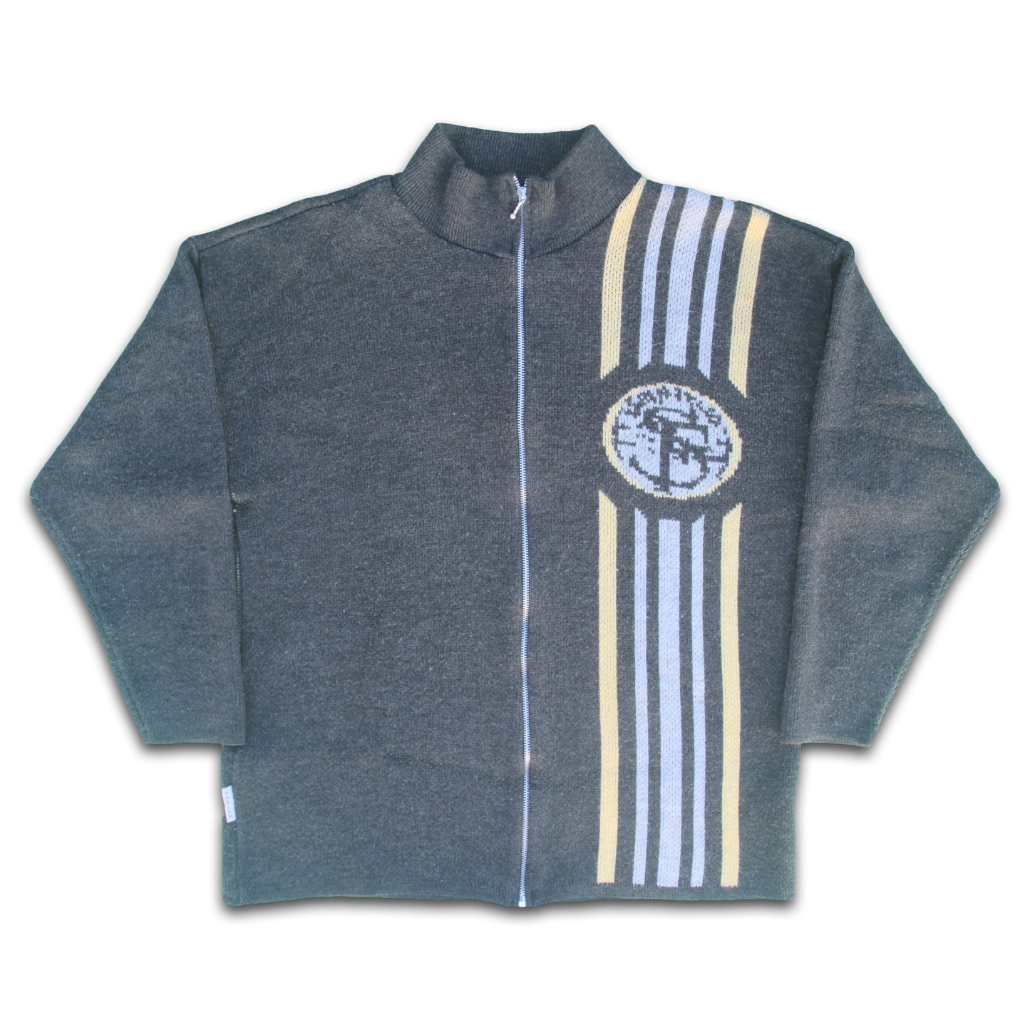 Harlem Vintage Knit Zipper Sweater