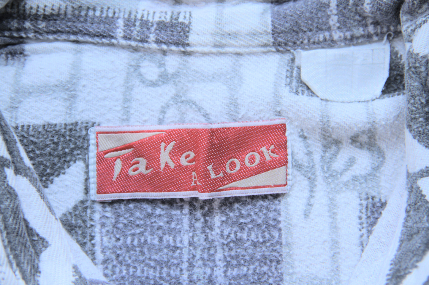 Take A Look Vintage Flannel Shirt