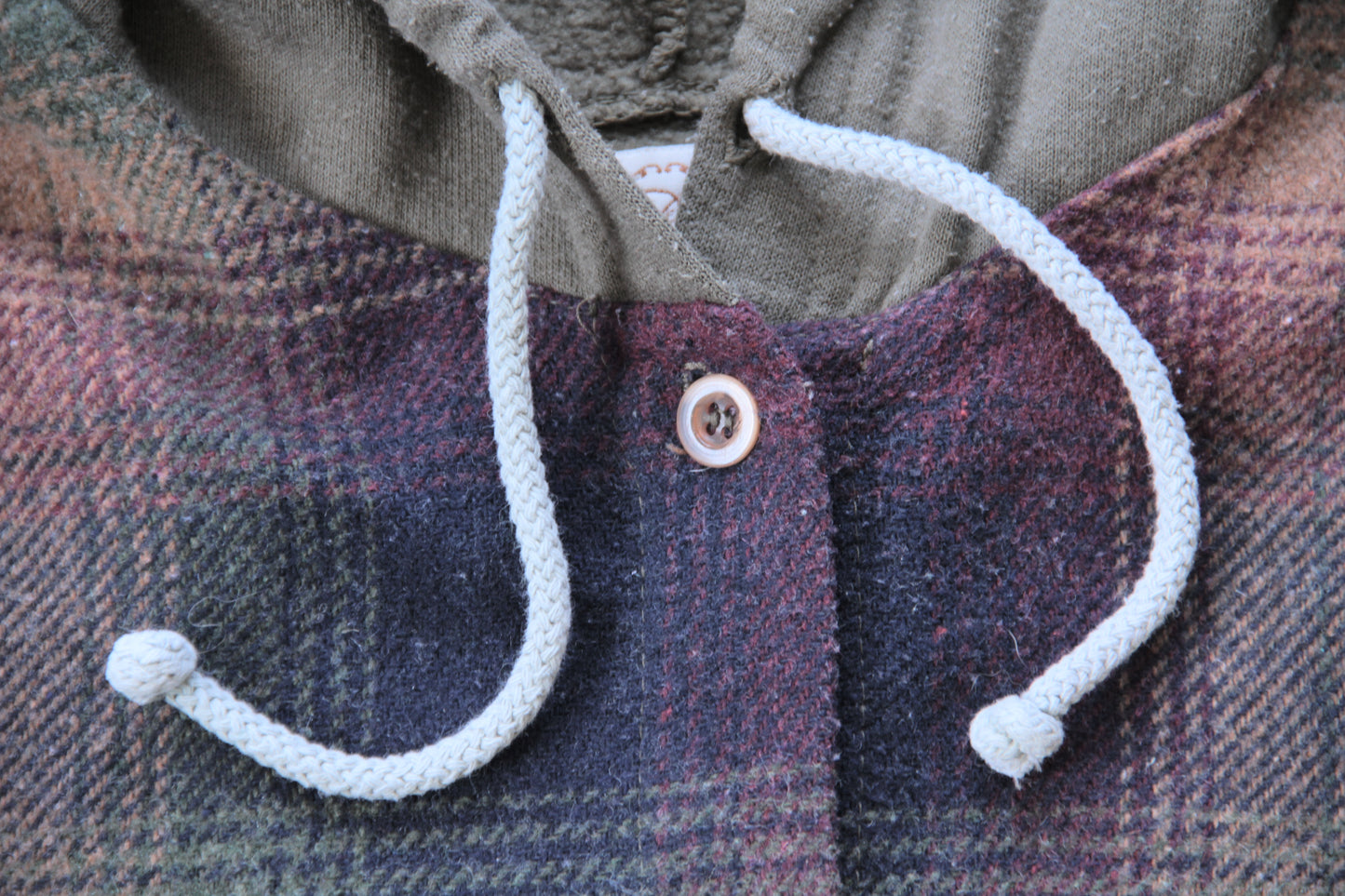Parafine Vintage Flannel Hooded Shirt