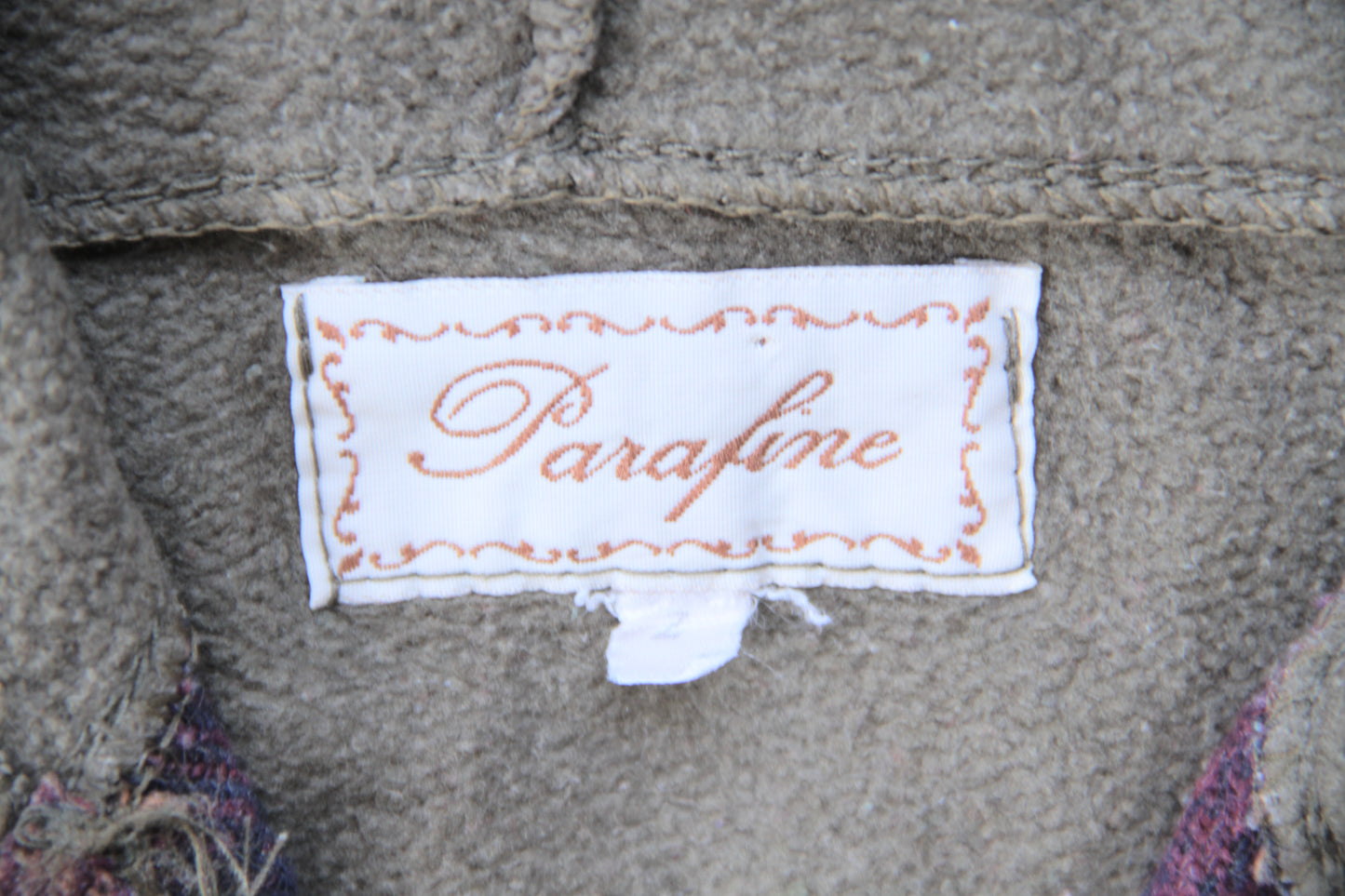 Parafine Vintage Flannel Hooded Shirt