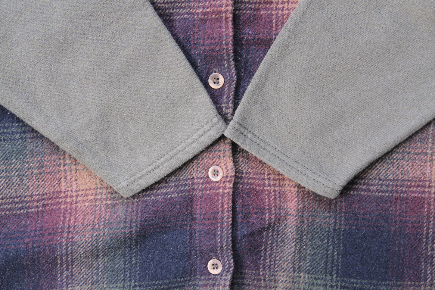 Parafine Vintage Flannel Hooded Shirt