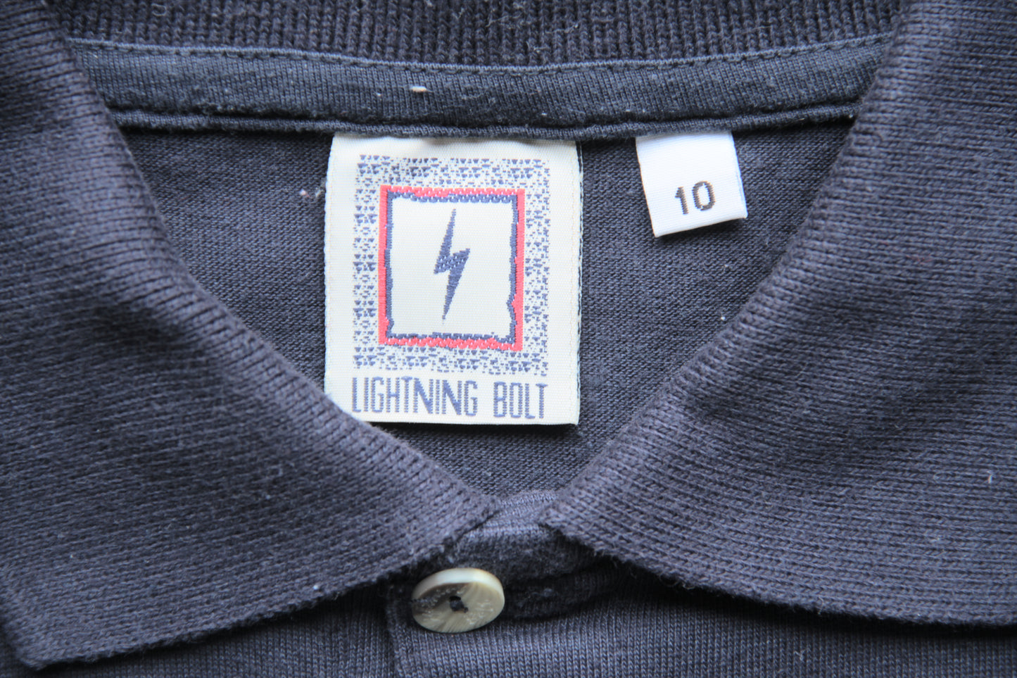 Lightning Bolt Vintage Polo