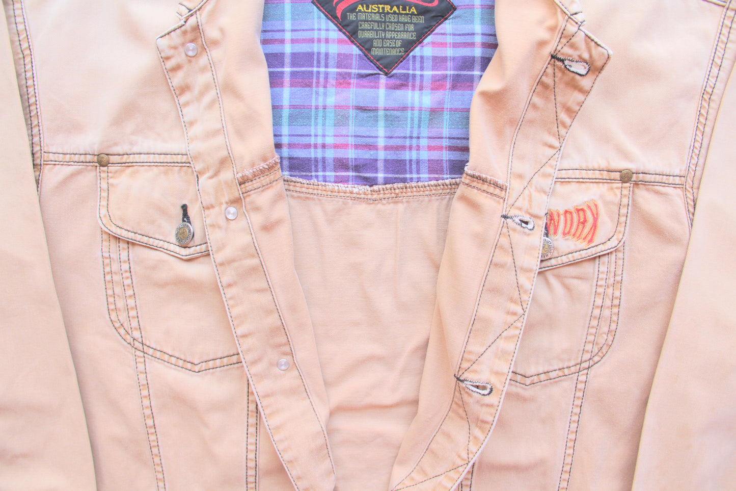 Headworx Vintage Denim Jacket